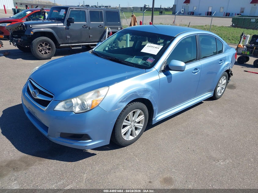 2010 Subaru Legacy 2.5I Premium