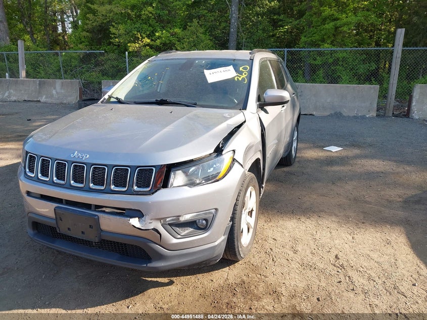 Vin: 3c4njcbb6jt186652, lot: 45448888, jeep compass latitude fwd 20182