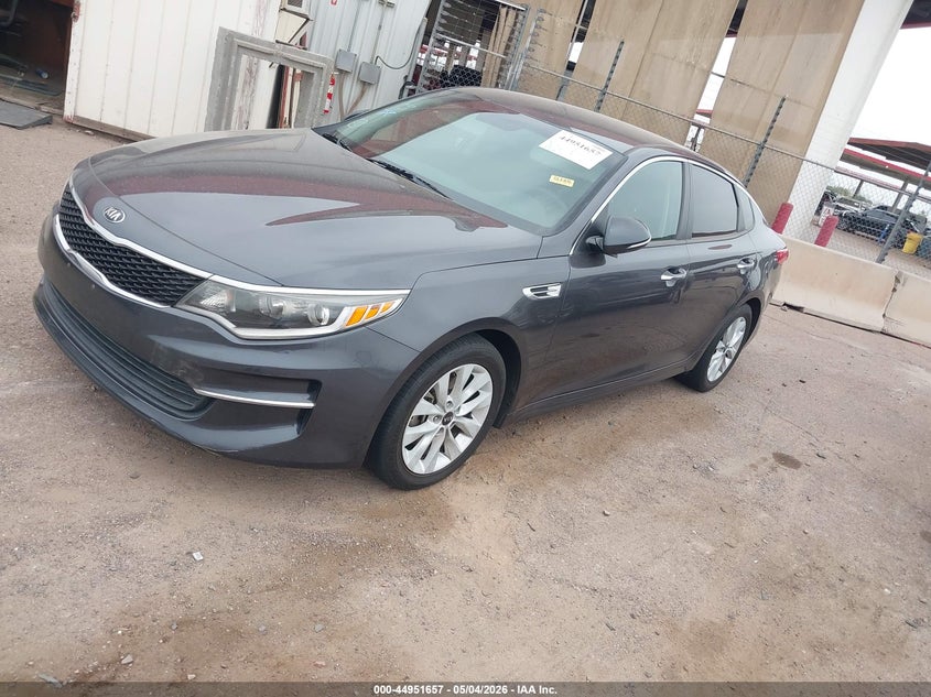 Vin: 5xxgt4l37hg173558, lot: 45449059, kia optima lx 20172