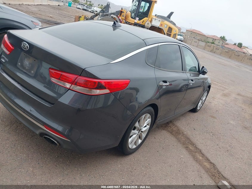 Vin: 5xxgt4l37hg173558, lot: 45449059, kia optima lx 20174