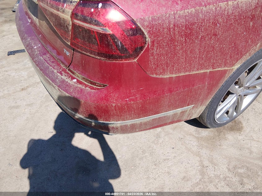 2017 Volkswagen Passat 1.8T R-Line VIN: 1VWDT7A37HC035457 Lot: 44951701