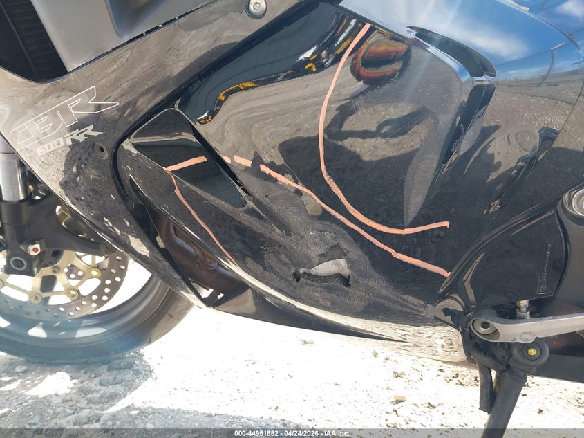 2012 Honda Cbr Cbr600 Rr black Lot 111044951852 Vin JH2PC4005CK500359