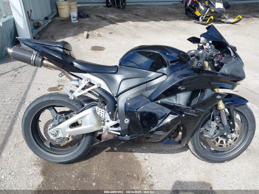 2012 Honda Cbr Cbr600 Rr black Lot 111044951852 Vin JH2PC4005CK500359