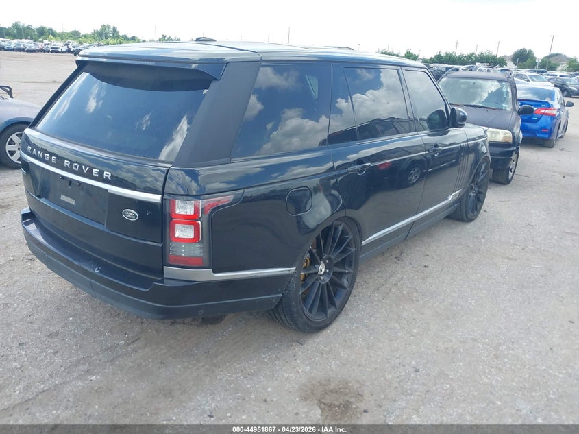 2014 Land Rover Range Rover 5.0L V8 Supercharged