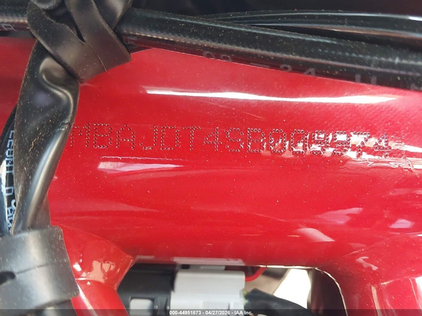 2025 Ducati Hypermotard 950/950 Sp VIN: ZDMBAJDT4SB009974 Lot: 44951873