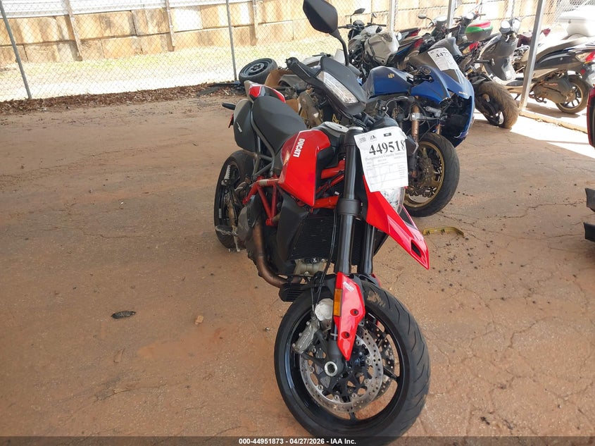 2025 DUCATI HYPERMOTARD auction photo 1