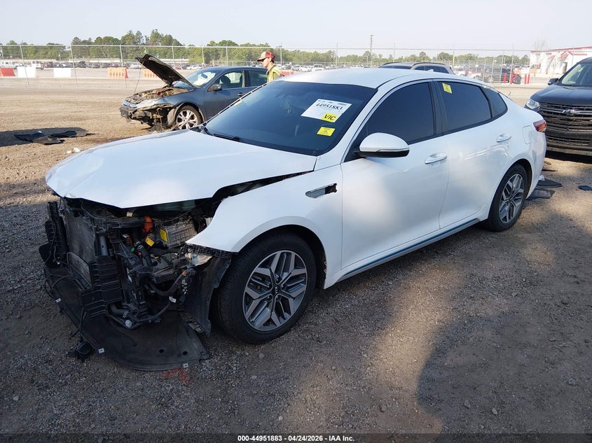 Vin: knagu4lexl5037630, lot: 45449284, kia optima hybrid ex 20202