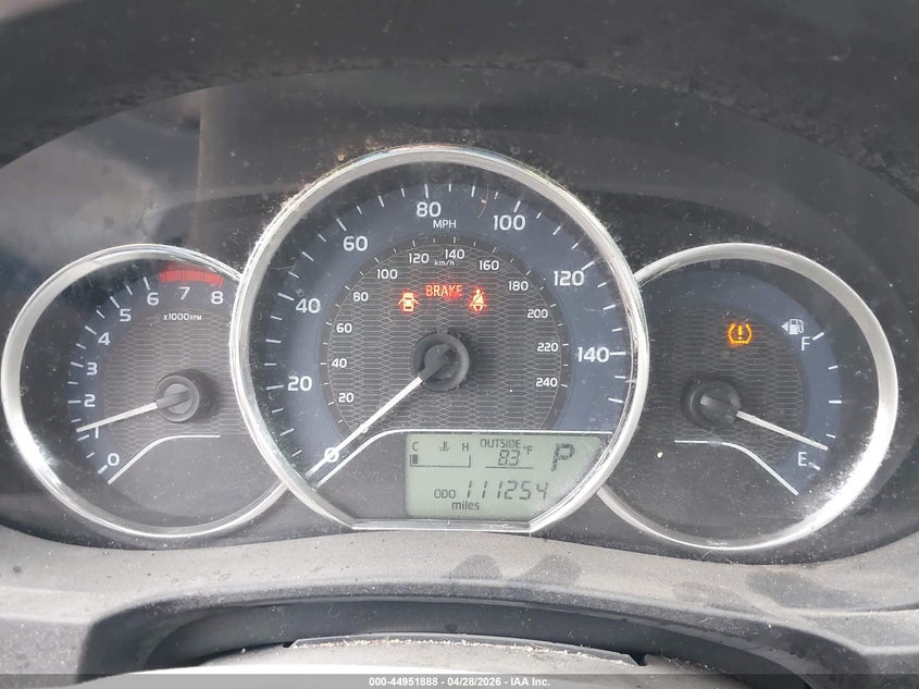 2016 TOYOTA COROLLA SEDAN 1.8L I-4 DOHC, VVT, 132HP
