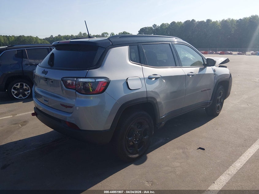 Vin: 3c4njddn6pt523374, lot: 45449308, jeep compass trailhawk 4x4 20234
