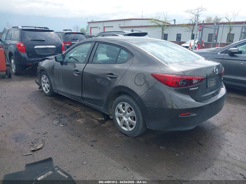 Vin: 3mzbm1u79fm235526, lot: 45449313, mazda mazda3 i sport 20153