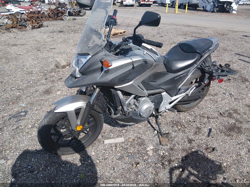 2012 Honda Nc Nc700X silver Lot 111044951914 Vin JH2RC6353CK001944
