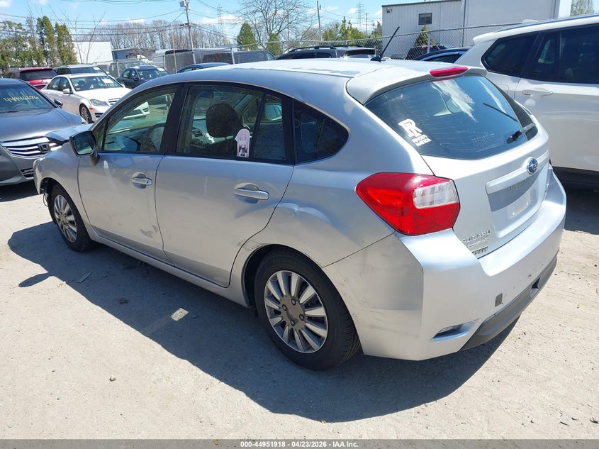 2013 SUBARU IMPREZA WAGON auction photo 3