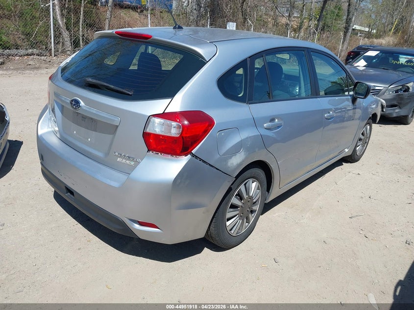 2013 SUBARU IMPREZA WAGON auction photo 4