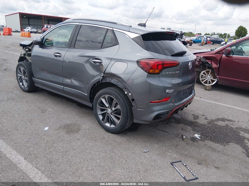 Vin: kl4mmds25mb052174, lot: 45449401, buick encore gx fwd select 20213
