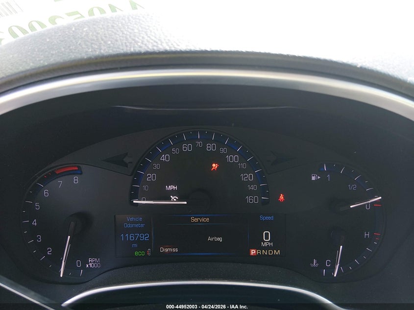 2016 CADILLAC SRX SPORT UTILITY VEHICLE 3.6L V-6 DI, DOHC, VVT, 308HP