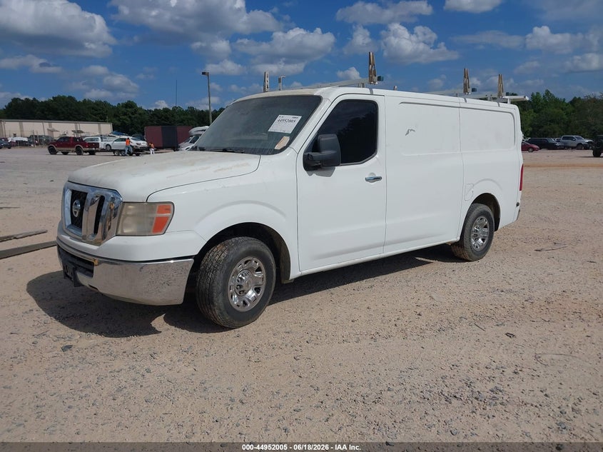 Vin: 1n6bf0ky5hn811511, lot: 45449406, nissan nv cargo nv2500 hd sl v6 20172