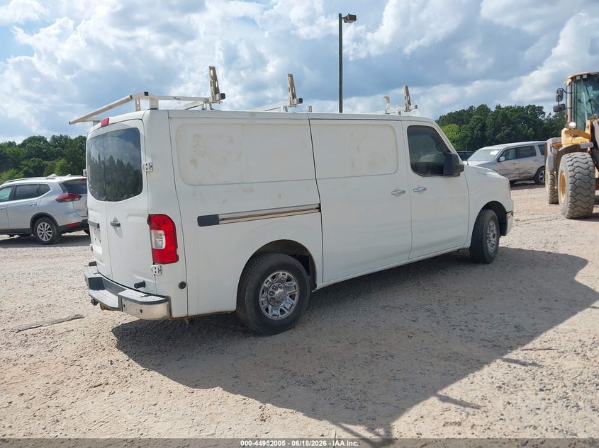 Vin: 1n6bf0ky5hn811511, lot: 45449406, nissan nv cargo nv2500 hd sl v6 20174