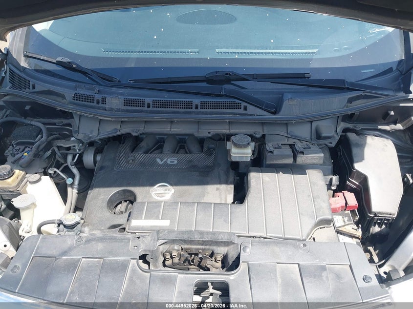 2011 Nissan Quest Sl VIN: JN8AE2KP9B9004532 Lot: 44952026