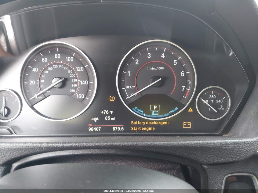 2016 BMW 330E auction photo 7