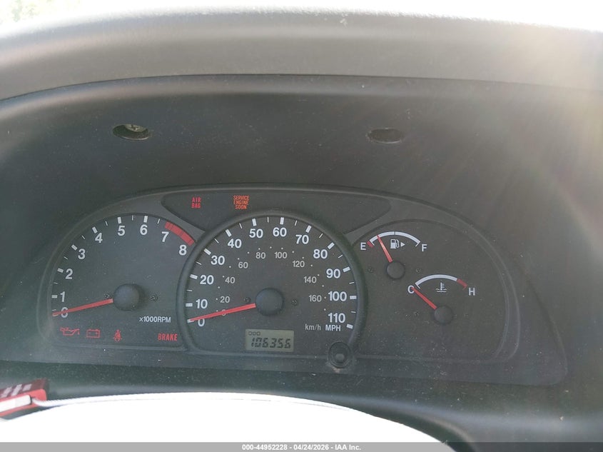 2004 Chevrolet Tracker VIN: 2CNBJ134346912477 Lot: 44952228