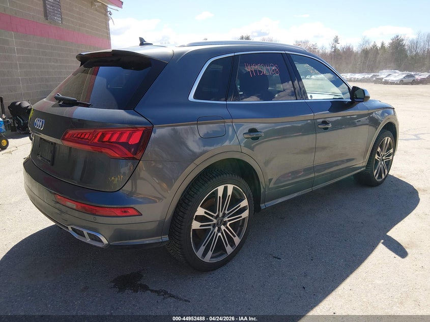 Vin: wa1a4afy0j2009843, lot: 45449889, audi sq5 3.0t premium plus 20184