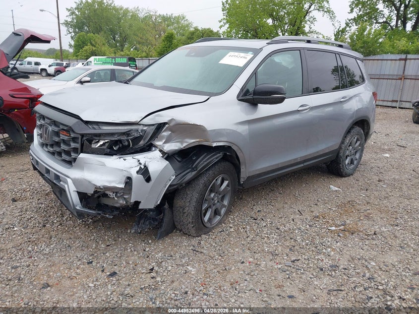 Vin: 5fnyf8h64sb010267, lot: 45449897, honda passport awd trailsport 20252