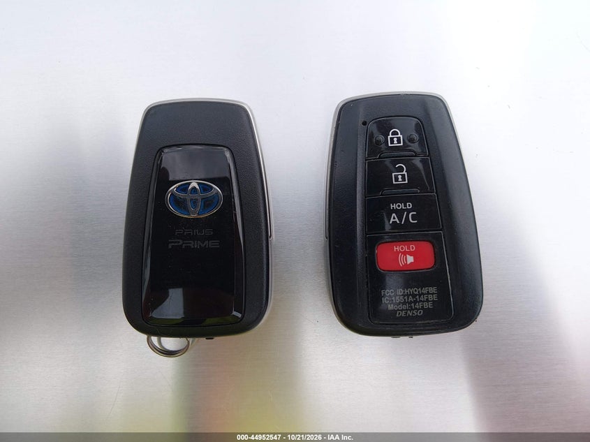 TOYOTA PRIUS PRIME 2019 VIN JTDKARFP0K3109249