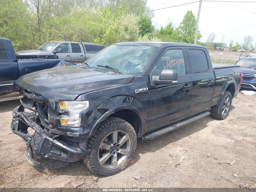 Vin: 1ftfw1ef2gfc75386, lot: 45449955, ford f-150 xlt 20162