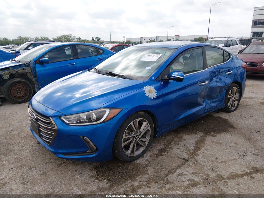 2017 Hyundai Elantra Limited 5NPD84LF8HH009660 photo 1