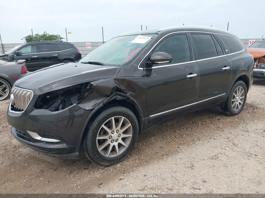 Vin: 5gakrbkd4ej341768, lot: 45450020, buick enclave leather 20142