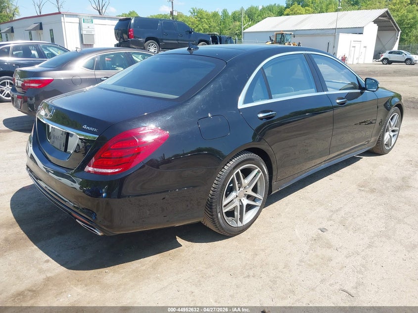 2016 MERCEDES-BENZ S 550 auction photo 4