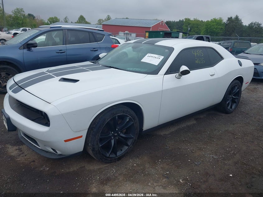 Vin: 2c3cdzag3hh532369, lot: 45450036, dodge challenger sxt 20172