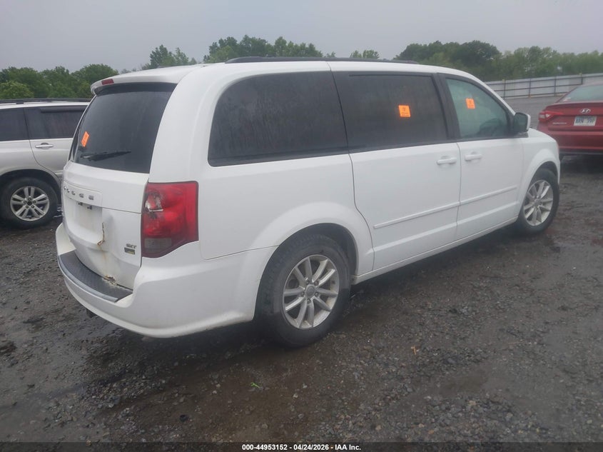 Vin: 2c4rdgcg2er183878, lot: 45450553, dodge grand caravan sxt 20144