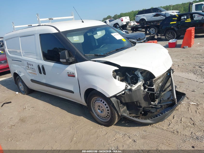 Vin: zfbhrfabxn6y24557, lot: 45450587, ram promaster city cargo van 2022 img_1