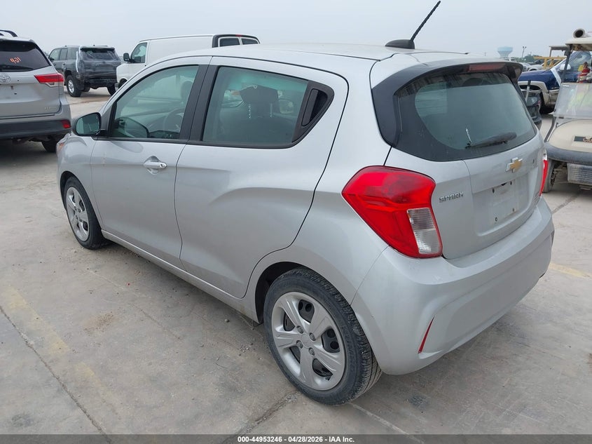 Vin: kl8cb6sa3lc463505, lot: 45450647, chevrolet spark fwd ls automatic 20203