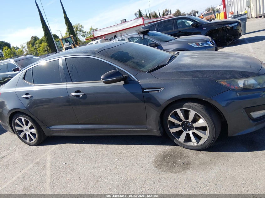 2011 Kia Optima 2.0 Sx grey Lot 111044953313 Vin KNAGR4A69B5125290