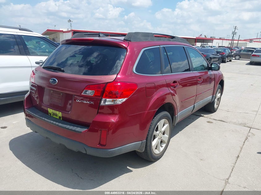Vin: 4s4brckc5d3232407, lot: 45450717, subaru outback 2.5i limited 20134