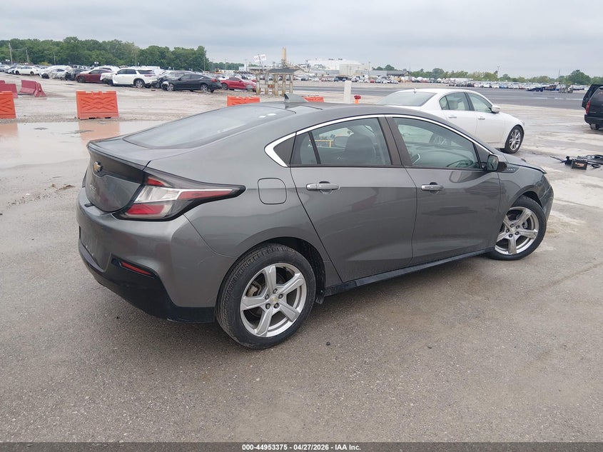 Vin: 1g1rc6s52hu194828, lot: 45450776, chevrolet volt lt 20174