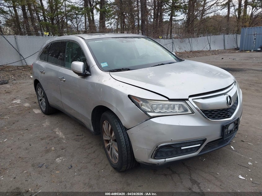 2014 Acura Mdx Technology Package