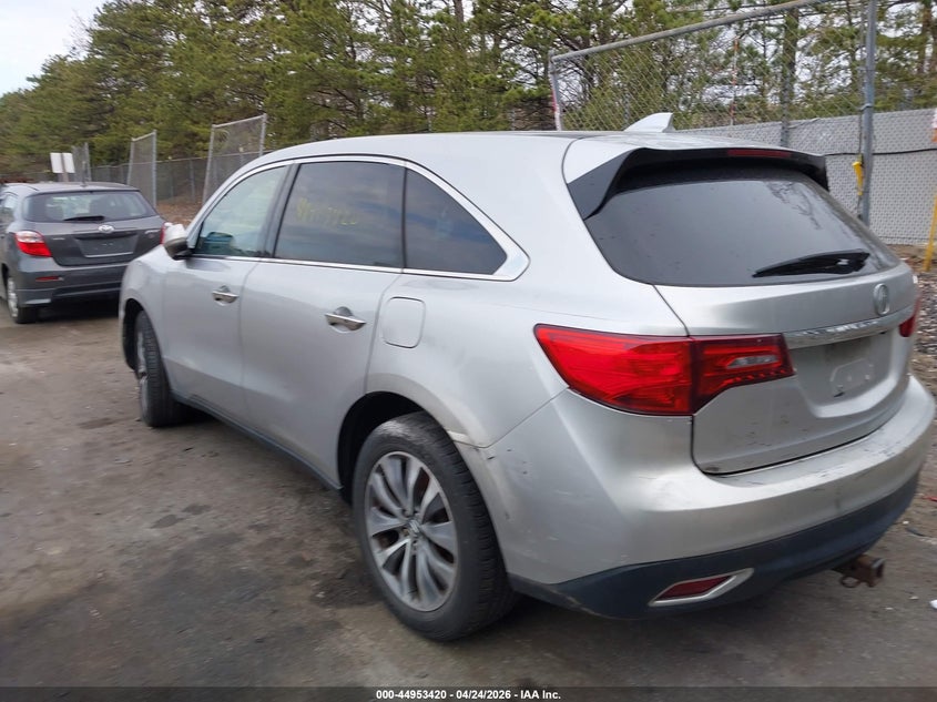 2014 Acura Mdx Technology Package