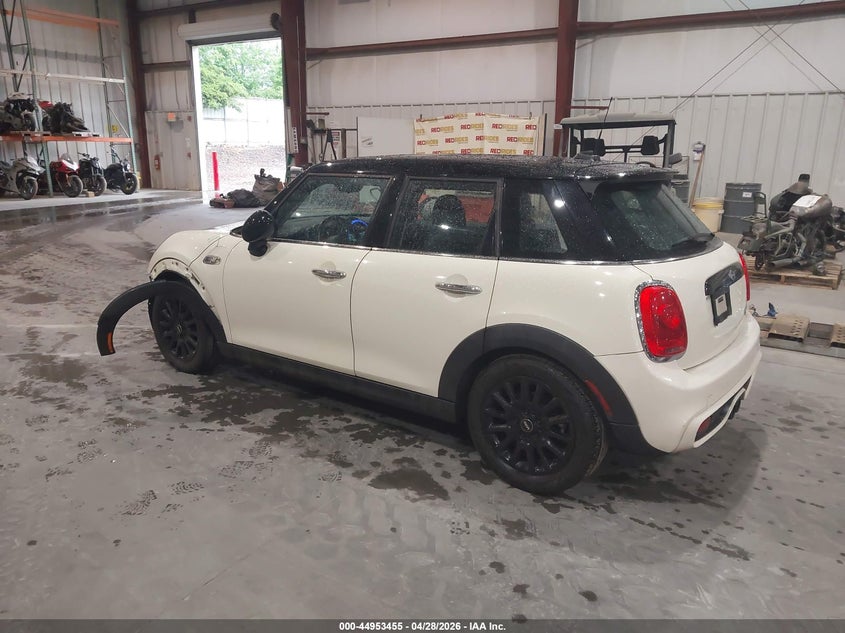 Vin: wmwxu3c55f2b56057, lot: 45450856, mini hardtop cooper s 20153