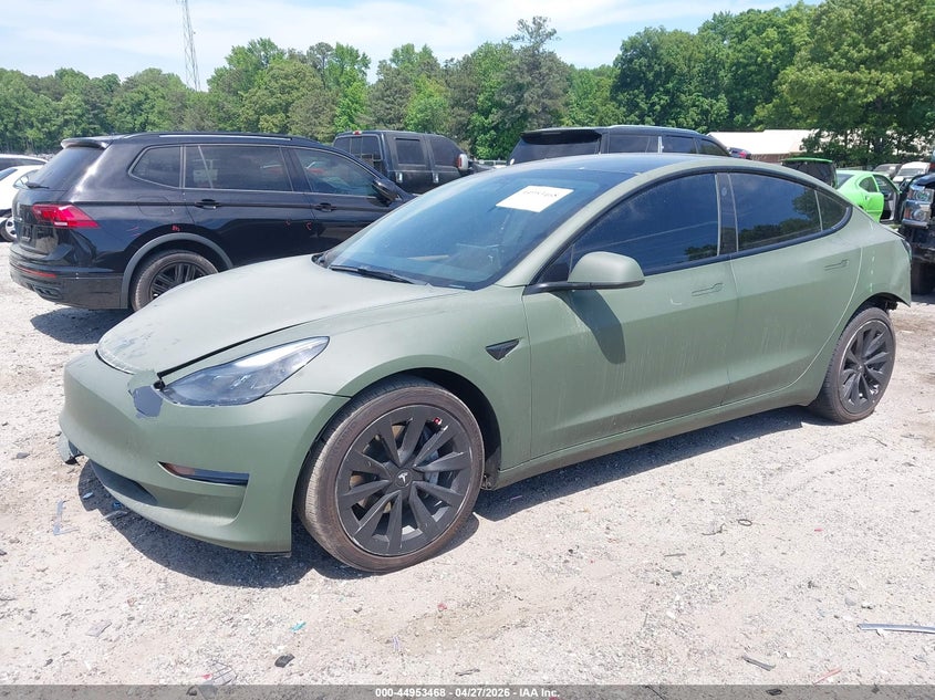 2023 Tesla Model 3 Rear-Wheel Drive 5YJ3E1EA3PF455376 photo 1