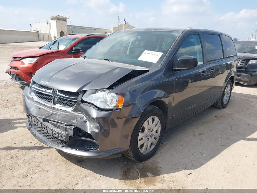 Vin: 2c4rdgbg7jr166375, lot: 45450892, dodge grand caravan se 20182