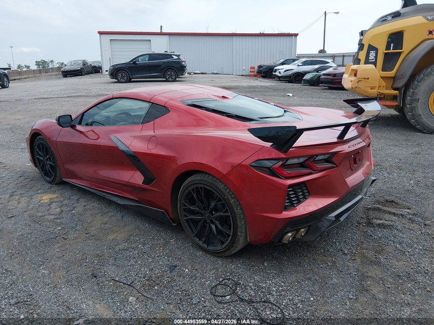 Vin: 1g1ya2d41s5104360, lot: 45450960, chevrolet corvette stingray rwd  1lt 20253