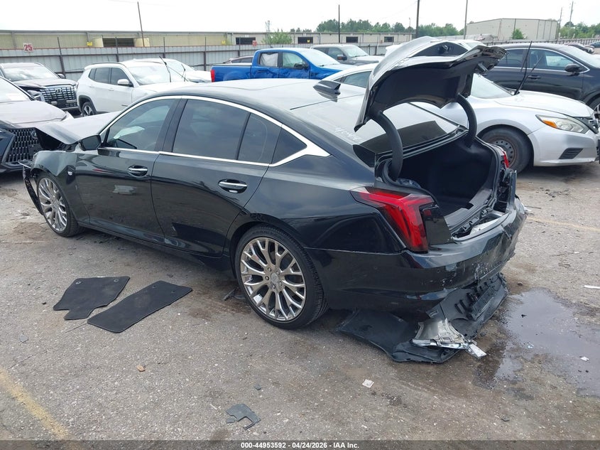 Vin: 1g6dn5rk9s0104268, lot: 45450993, cadillac ct5 premium luxury rwd 20253