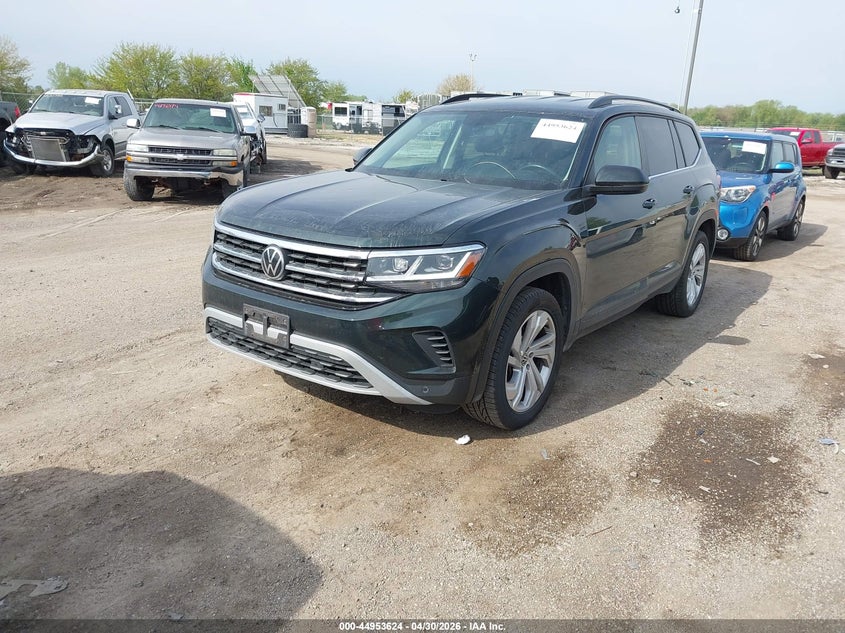 2021 Volkswagen Atlas 3.6l V6 Se W/Technology 1V2WR2CA4MC533343 photo 1