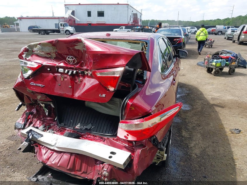 TOYOTA CAMRY 2016 VIN 4T1BF1FK4GU580616