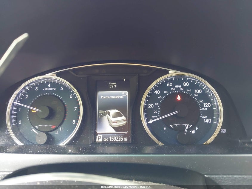 TOYOTA CAMRY 2016 VIN 4T1BF1FK4GU580616