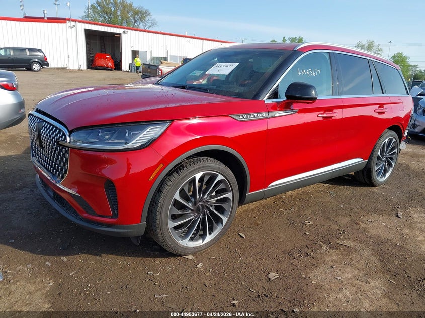 Vin: 5lm5j7xc9sgl27124, lot: 45451077, lincoln aviator reserve 20252