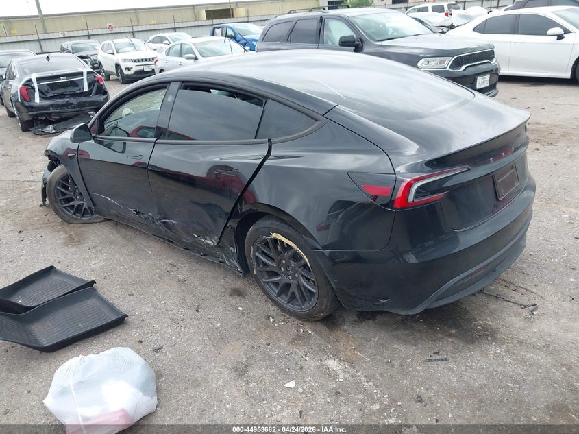 Vin: 5yj3e1ea4sf037207, lot: 45451082, tesla model 3 20253